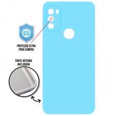 Capa Motorola Moto G31 - Cover Protector Azul Turquesa